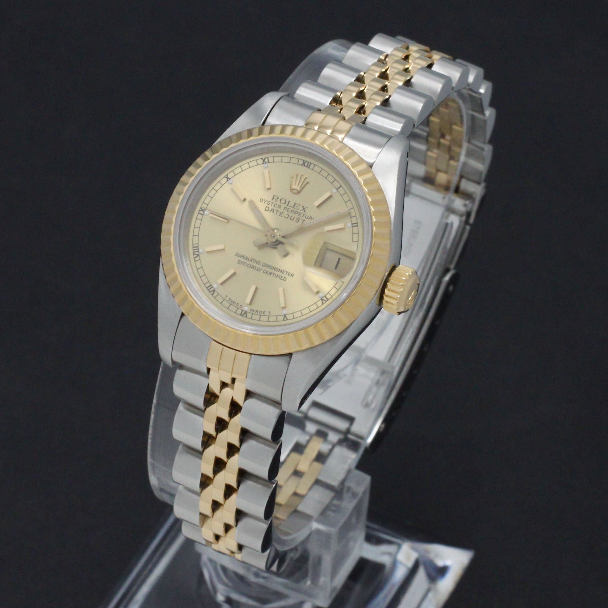 Rolex Lady-Datejust 69173 - 1989 - Rolex horloge - Rolex kopen - Rolex dames horloge - Trophies Watches