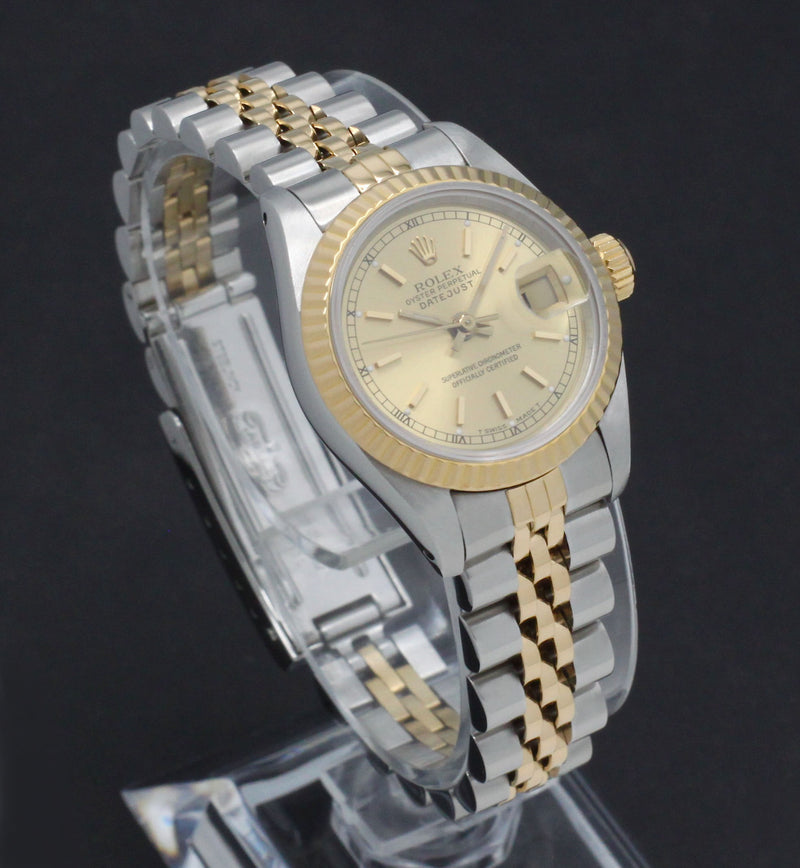 Rolex Lady-Datejust 69173 - 1989 - Rolex horloge - Rolex kopen - Rolex dames horloge - Trophies Watches