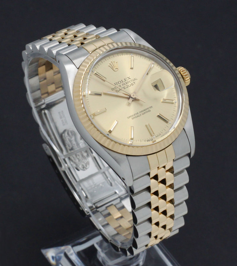 Rolex Datejust 16013 - 1987 - Rolex horloge - Rolex kopen - Rolex heren horloge - Trophies Watches