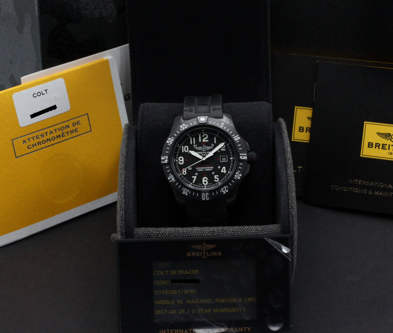 Breitling Colt Skyracer X74320E4/BF8 - 2017 - Breitling horloge - Breitling kopen - Breitling heren horloge - Trophies Watches
