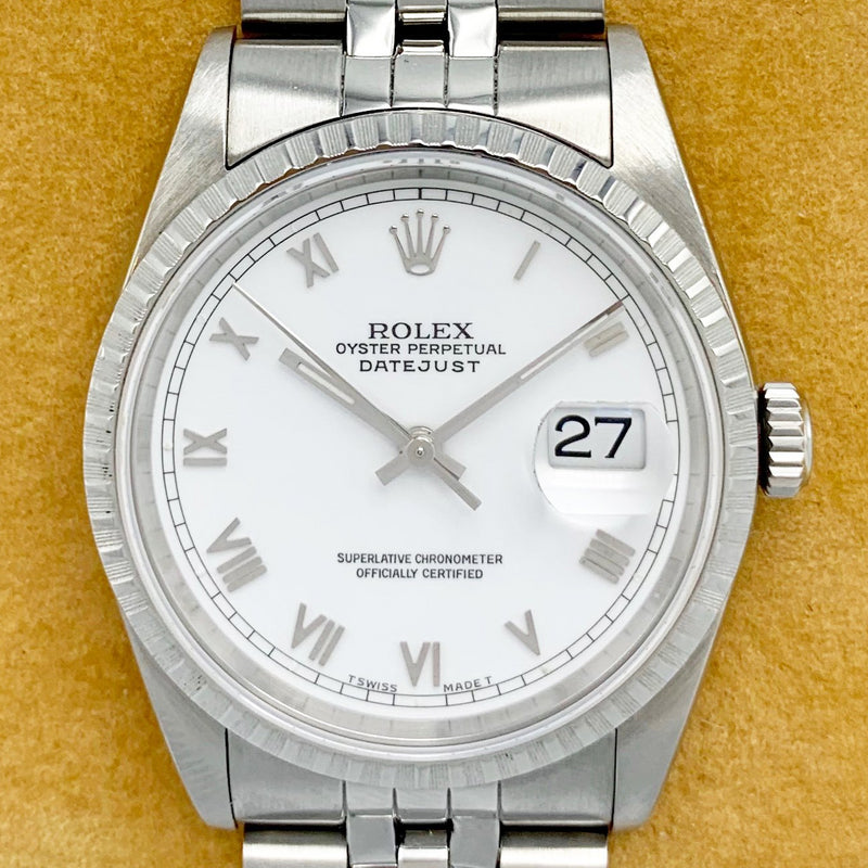 Rolex Datejust 16220 - 1987 - Rolex horloge - Rolex kopen - Rolex heren horloge - Trophies Watches