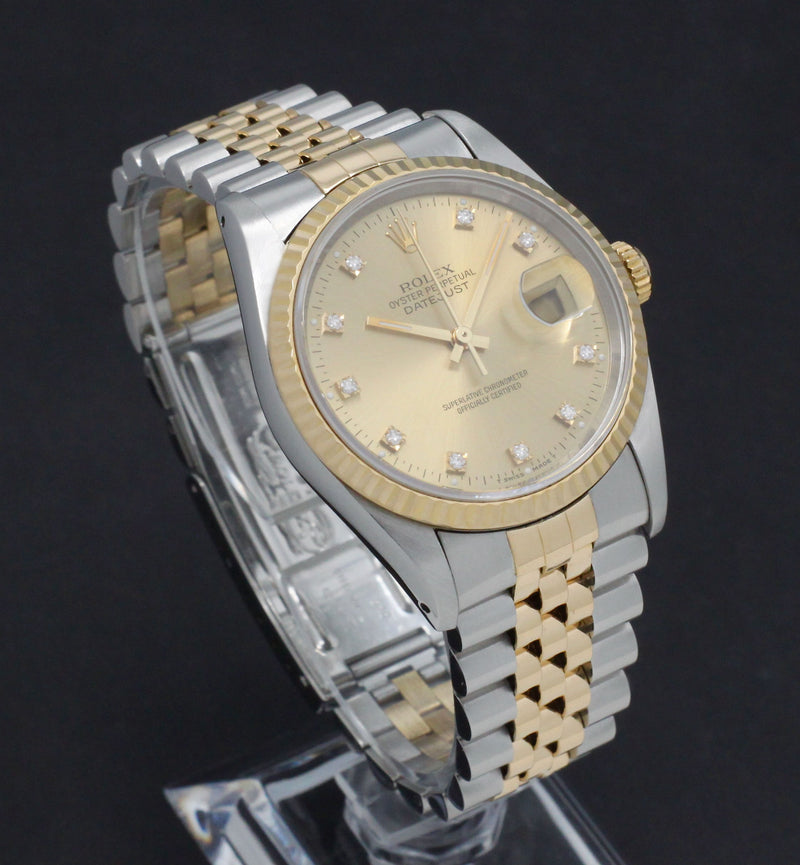 Rolex Datejust 16233G - 1994 - Rolex horloge - Rolex kopen - Rolex heren horloge - Trophies Watches