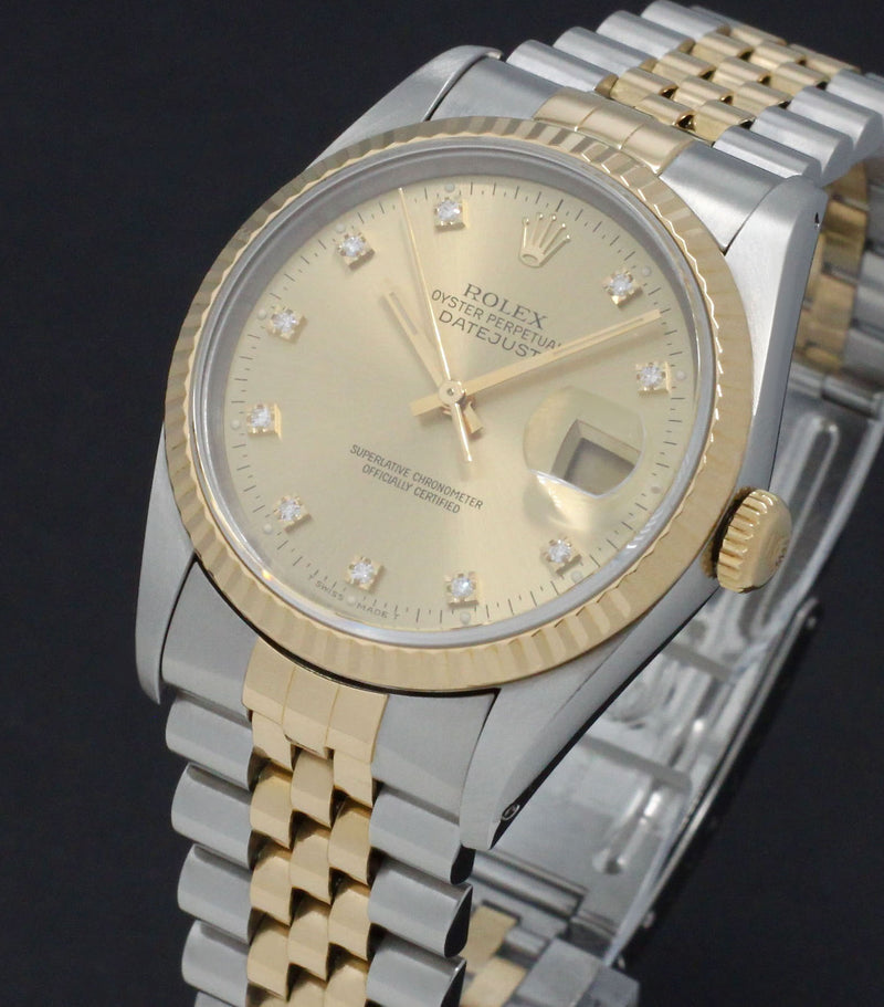 Rolex Datejust 16233G - 1993 - Rolex horloge - Rolex kopen - Rolex heren horloge - Trophies Watches