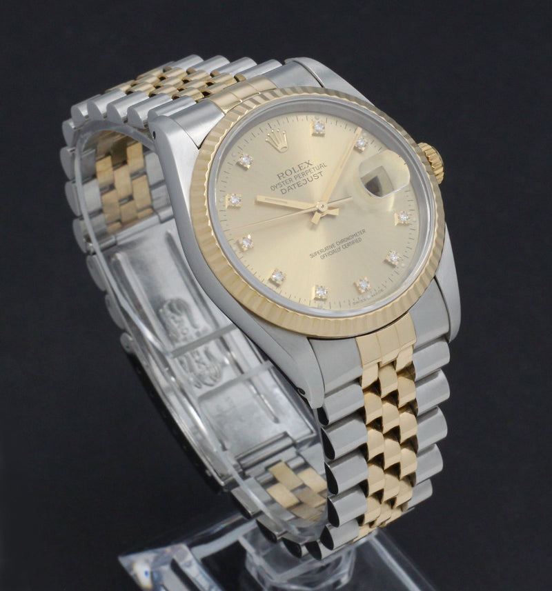 Rolex Datejust 16233G - 1993 - Rolex horloge - Rolex kopen - Rolex heren horloge - Trophies Watches