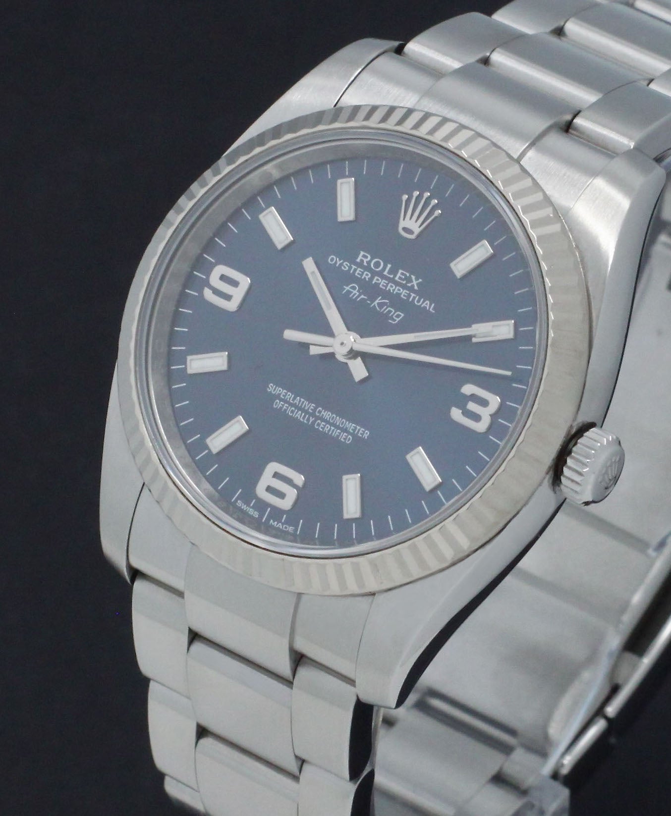 Rolex Air King Precision 114234 - 2014 - Rolex horloge - Rolex kopen - Rolex heren horloge - Trophies Watches