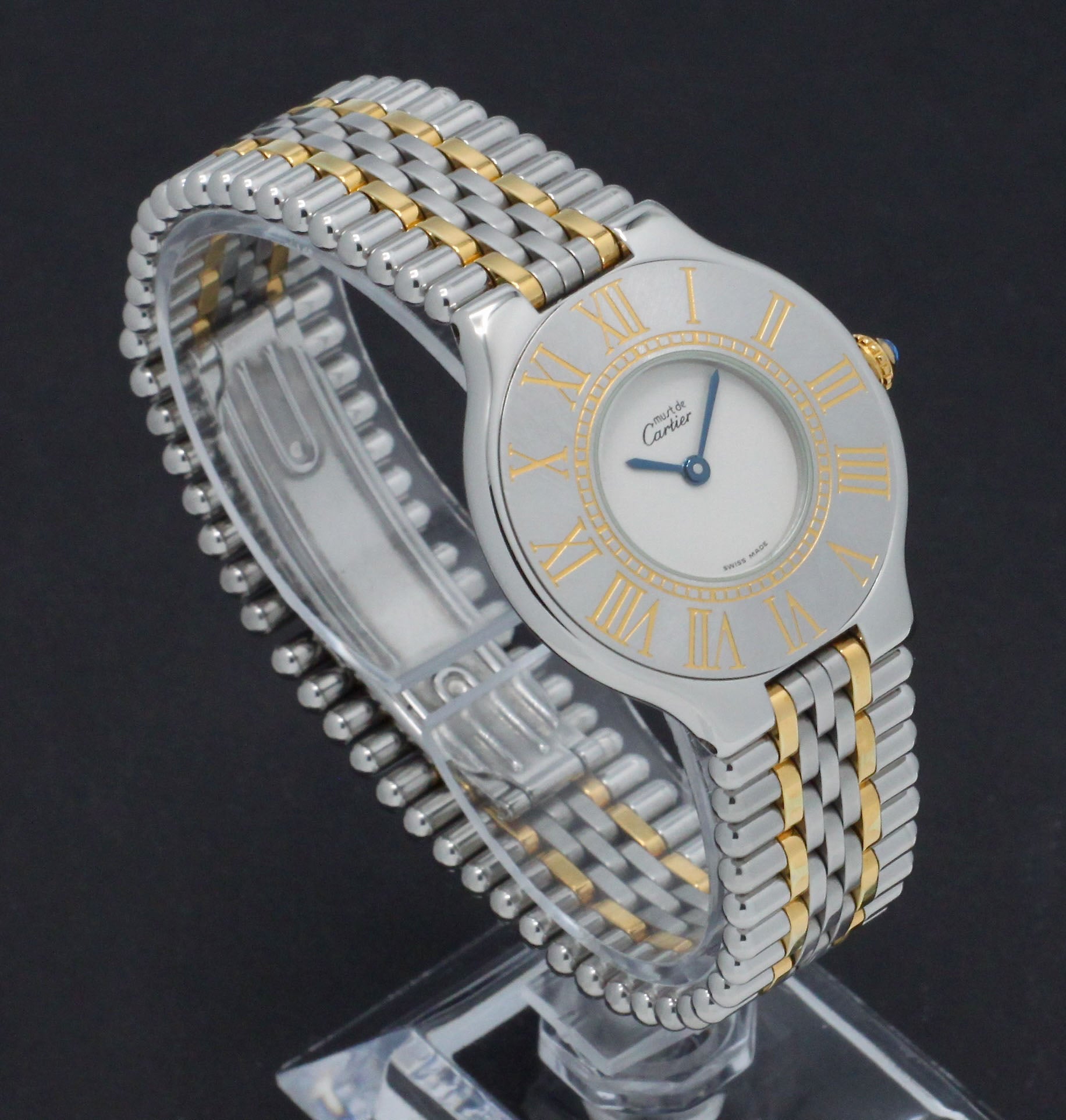 Cartier Must de Cartier 21 1330 - Cartier horloge - Cartier kopen - Cartier dames horloge - Trophies Watches