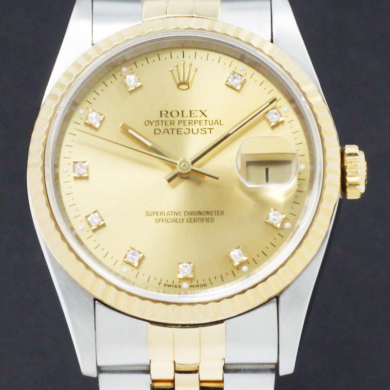 Rolex Datejust 16233G - 1994 - Rolex horloge - Rolex kopen - Rolex heren horloge - Trophies Watches