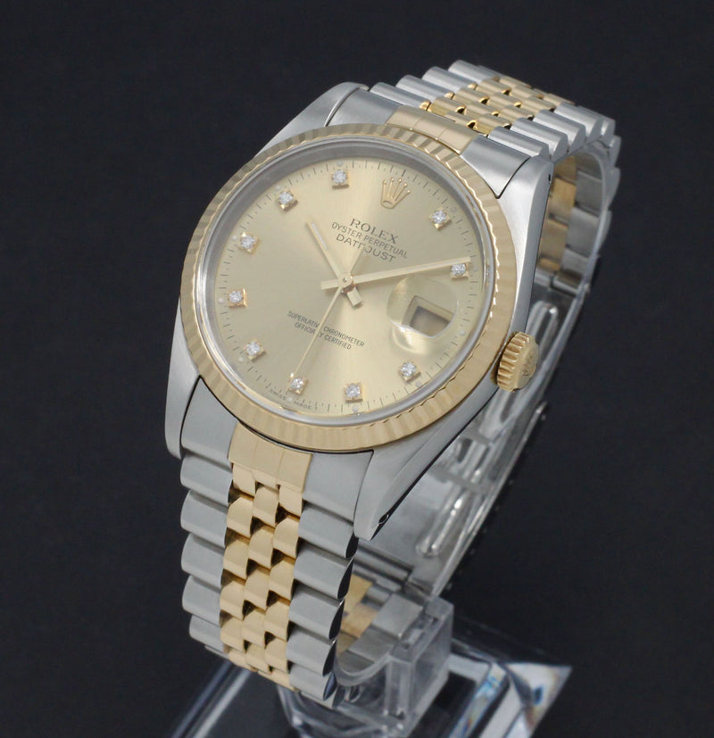 Rolex Datejust 16233G - 1994 - Rolex horloge - Rolex kopen - Rolex heren horloge - Trophies Watches