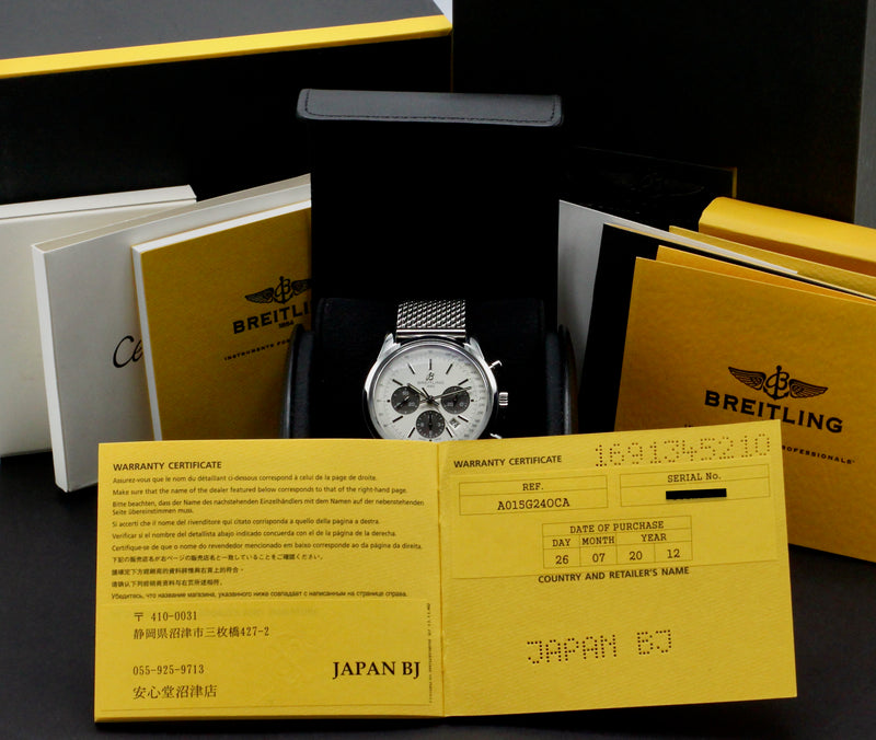 Breitling Transocean Chronograph AB015G24OCA - 2012 - Breitling horloge - Breitling kopen - Breitling heren horloge - Trophies Watches