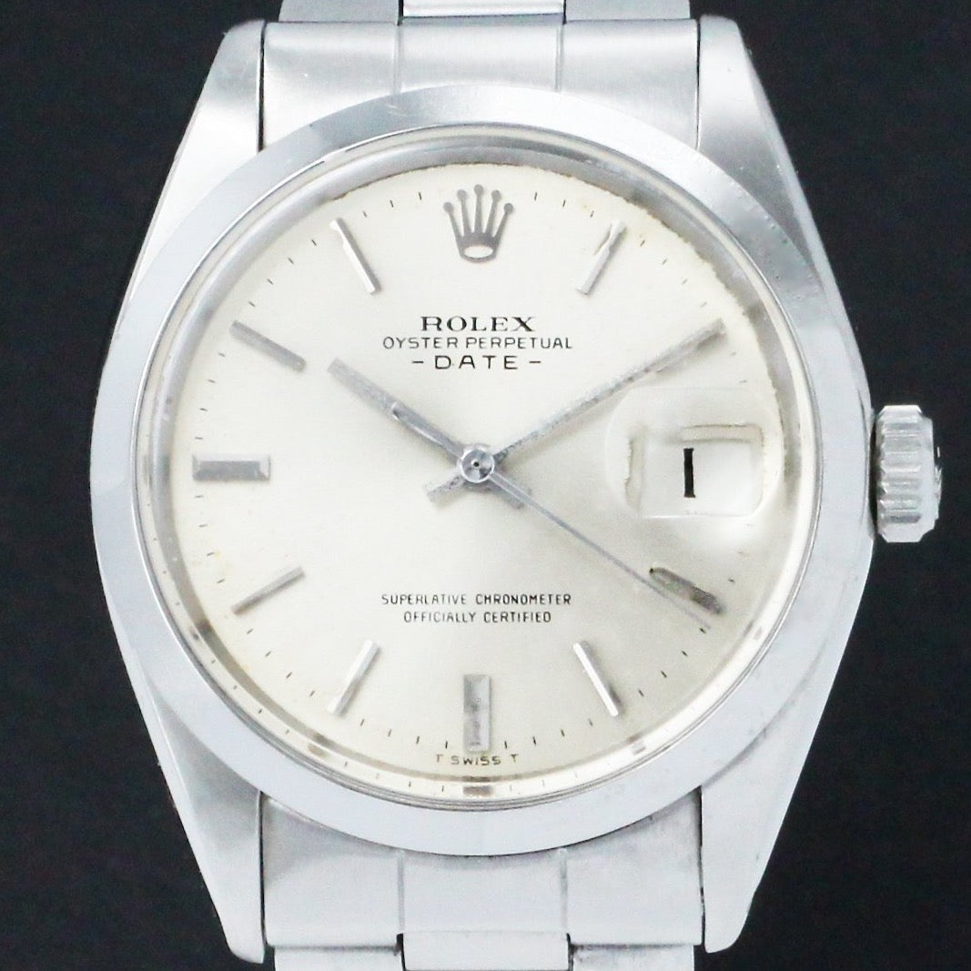 Rolex Oyster Perpetual Date 1500 - 1971 - Rolex horloge - Rolex kopen - Rolex heren horloge - Trophies Watches