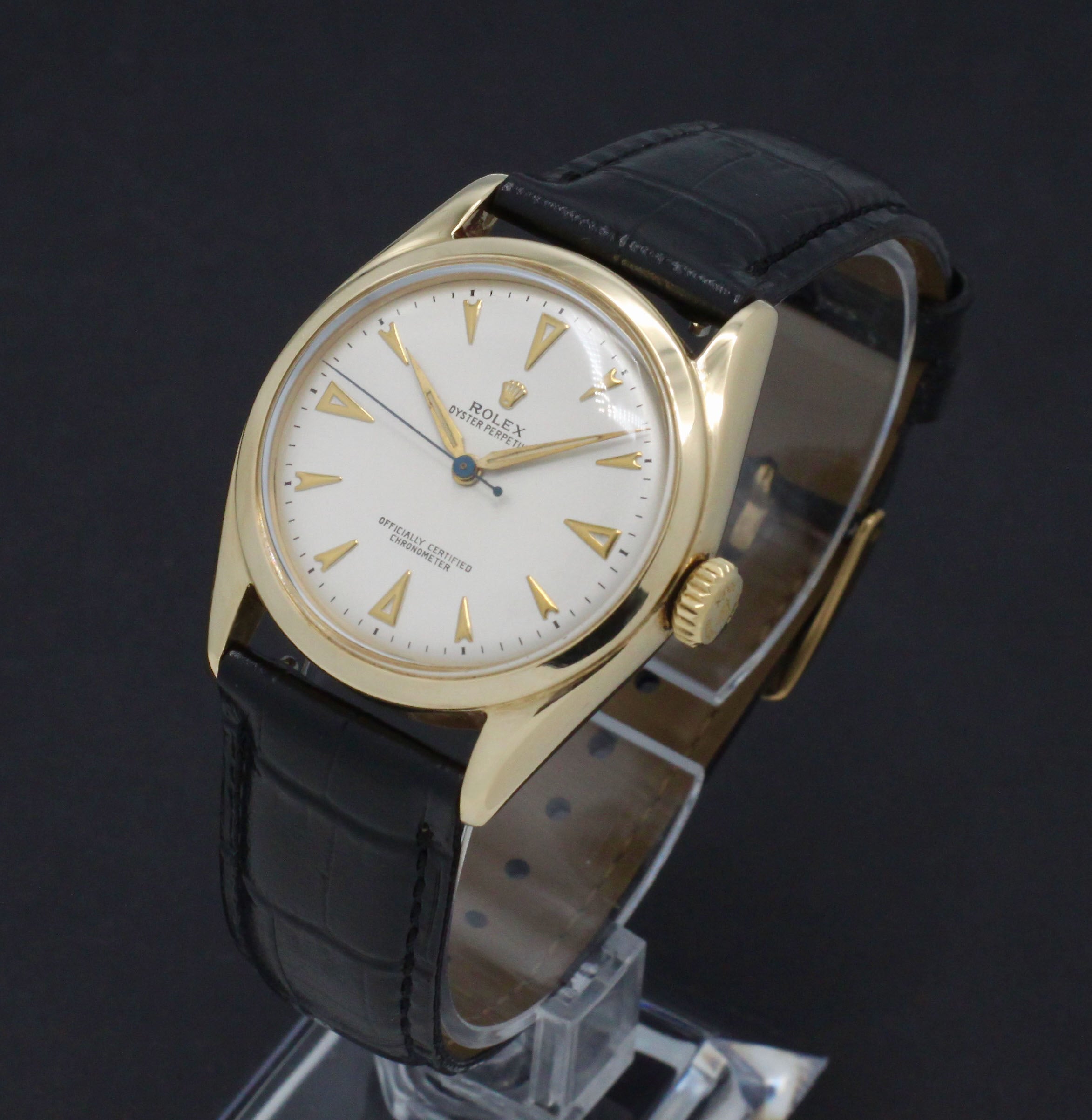 Rolex Oyster Perpetual 34 6084 - 1954 - Rolex horloge - Rolex kopen - Rolex heren horloge - Trophies Watches
