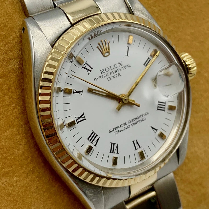 Rolex Oyster Perpetual Date 1500 - 1969 - Rolex horloge - Rolex kopen - Rolex heren horloge - Trophies Watches