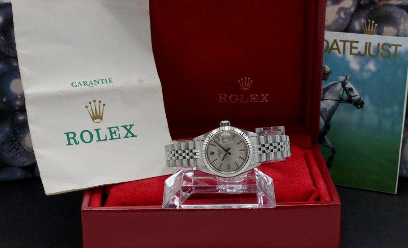 Rolex Oyster Perpetual Lady Datejust 69174 - 1985 - Rolex horloge - Rolex kopen - Rolex dames horloge - Trophies Watches