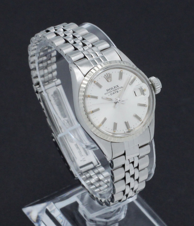 Rolex Oyster Perpetual Lady Date 6517 - 1970 - Rolex horloge - Rolex kopen - Rolex dames horloge - Trophies Watches