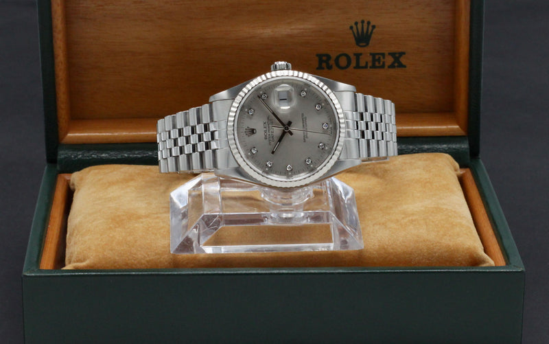 Rolex Datejust 16234G - 1991 - Rolex horloge - Rolex kopen - Rolex heren horloge - Trophies Watches
