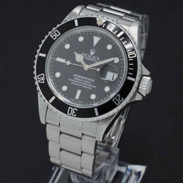Rolex Submariner 16800 - 1987 - Rolex horloge - Rolex kopen - Rolex heren horloge - Trophies Watches