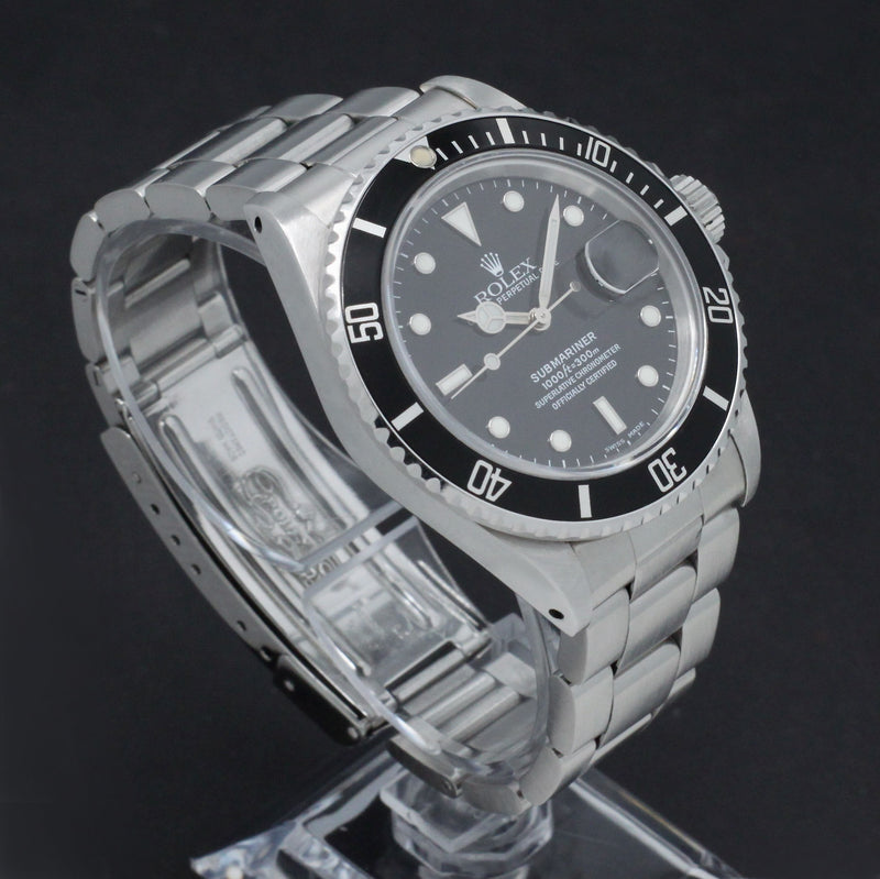 Rolex Submariner 16800 - 1987 - Rolex horloge - Rolex kopen - Rolex heren horloge - Trophies Watches