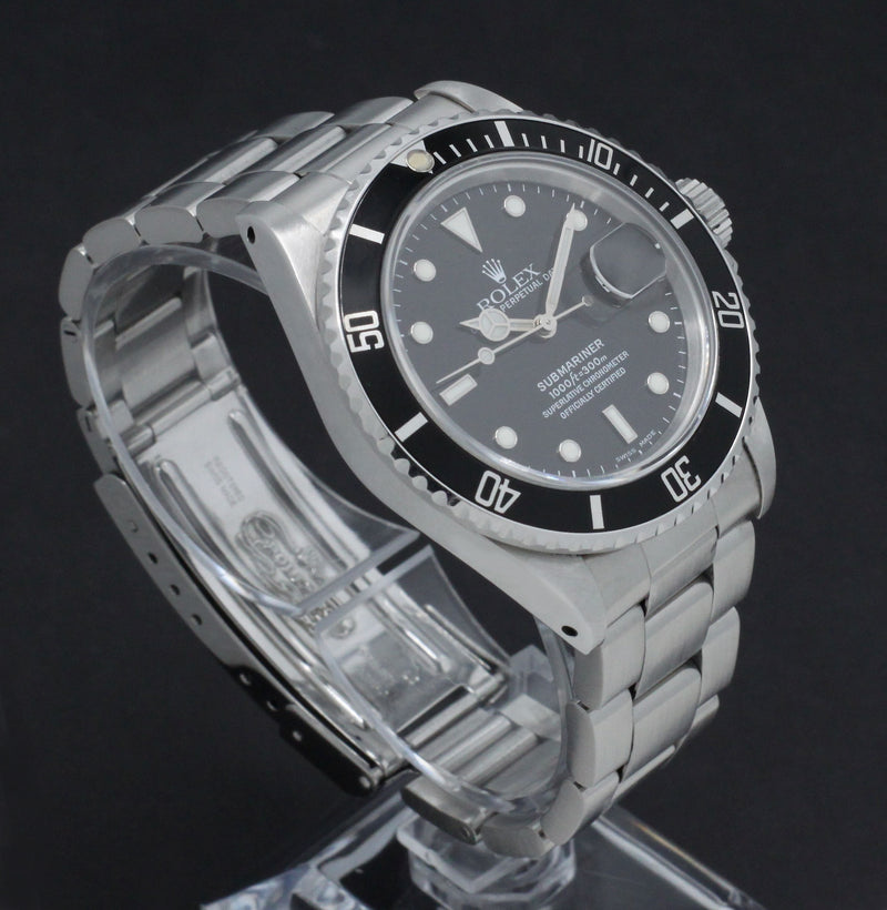 Rolex Submariner 16800 - 1987 - Rolex horloge - Rolex kopen - Rolex heren horloge - Trophies Watches
