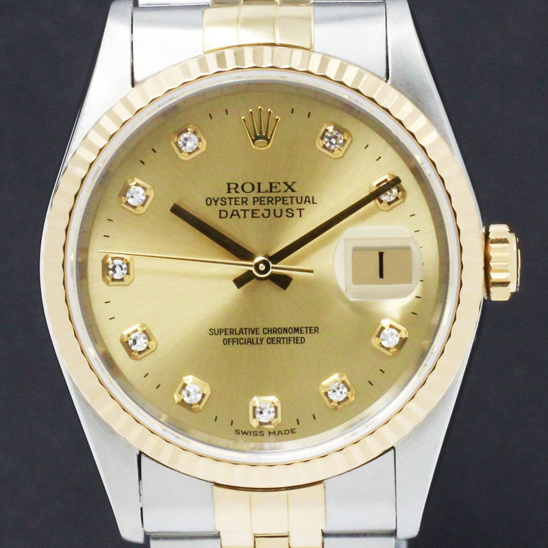 Rolex Datejust 16233G - 1992 - Rolex horloge - Rolex kopen - Rolex heren horloge - Trophies Watches
