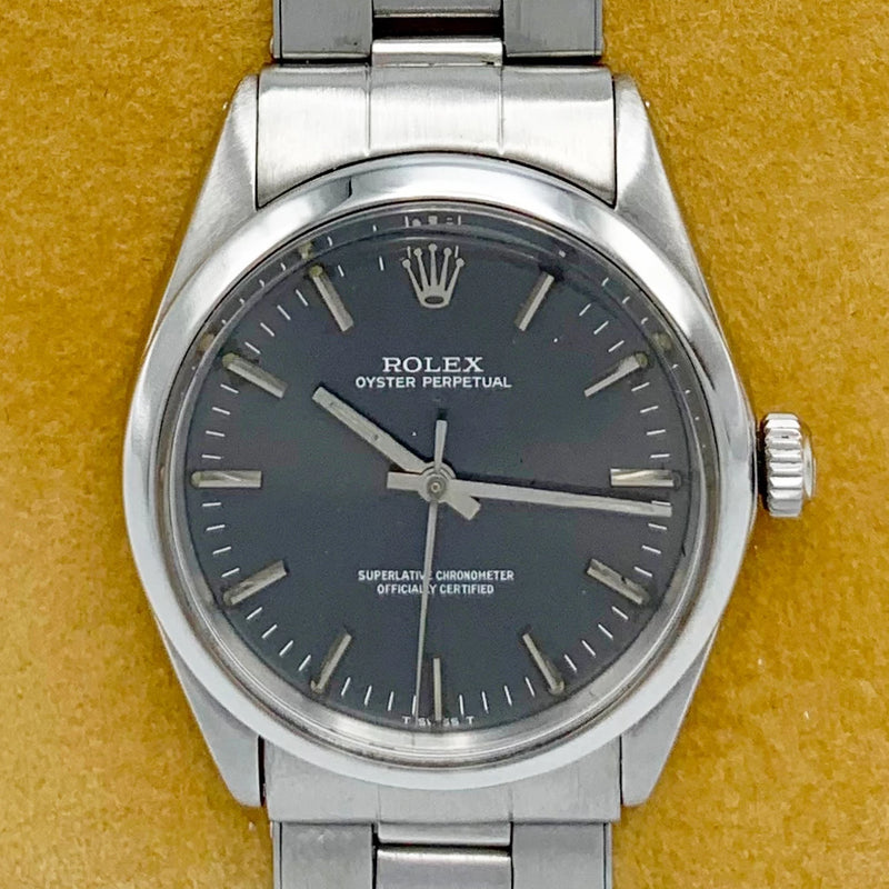 Rolex Oyster Perpetual 34 1002 - 1966 - Rolex horloge - Rolex kopen - Rolex heren horloge - Trophies Watches