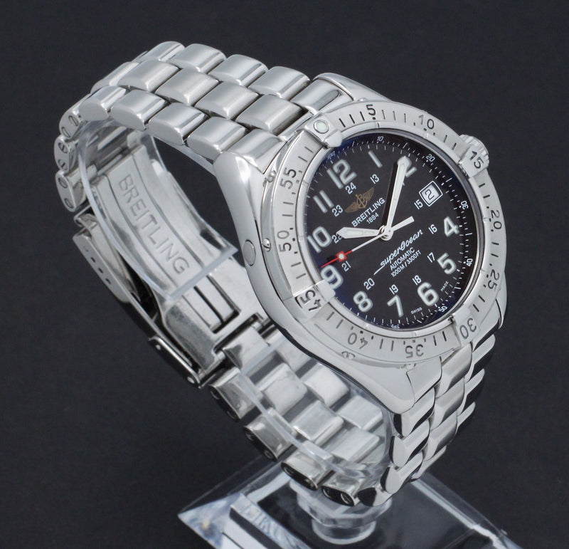 Breitling Superocean A17340 - 2001 - Breitling horloge - Breitling kopen - Breitling heren horloge - Trophies Watches