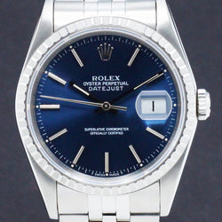 Rolex Datejust 16220 - 1992 - Rolex horloge - Rolex kopen - Rolex heren horloge - Trophies Watches