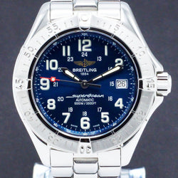Breitling Superocean A17340 - 2001 - Breitling horloge - Breitling kopen - Breitling heren horloge - Trophies Watches