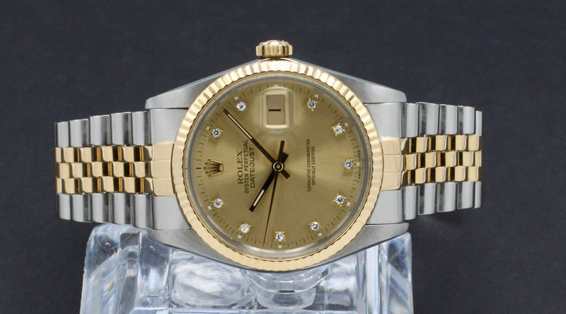 Rolex Datejust 16013G - 1988 - Rolex horloge - Rolex kopen - Rolex heren horloge - Trophies Watches