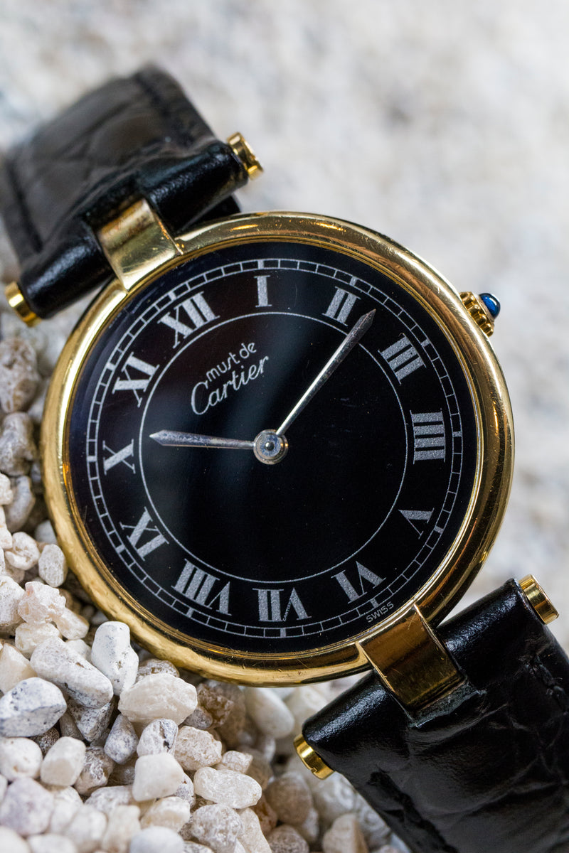 Cartier Vermeil 925 - Cartier horloge - Cartier kopen - Cartier dames horloge - Trophies Watches