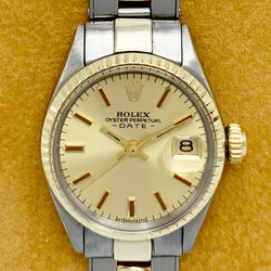 Rolex Oyster Perpetual Lady Date 6517 - 1967 - Rolex horloge - Rolex kopen - Rolex dames horloge - Trophies Watches