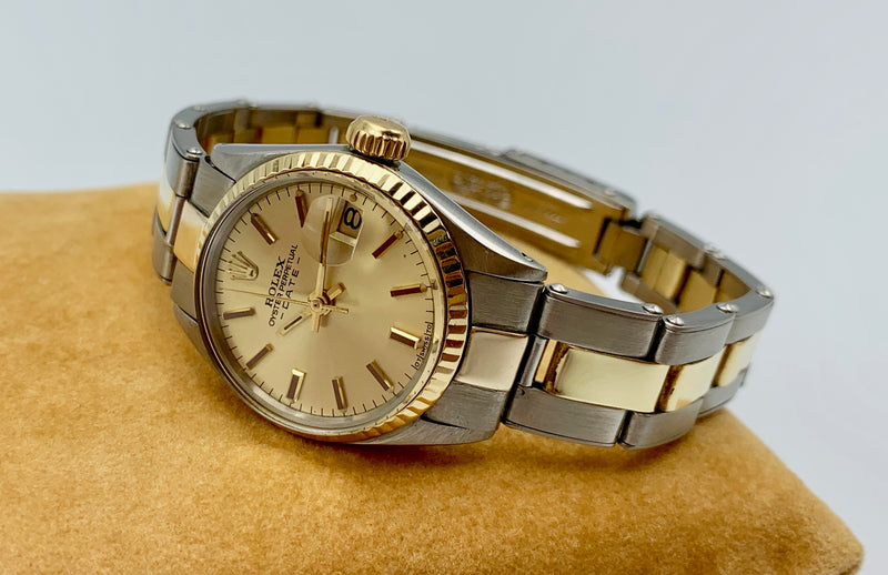 Rolex Oyster Perpetual Lady Date 6517 - 1967 - Rolex horloge - Rolex kopen - Rolex dames horloge - Trophies Watches