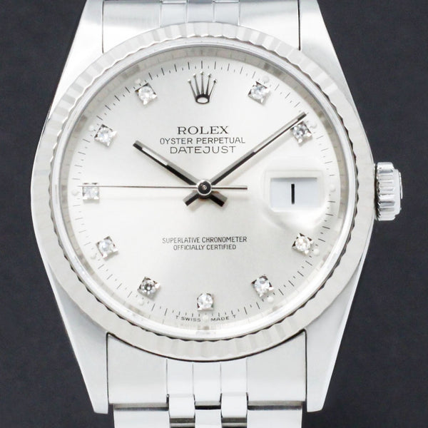 Rolex Datejust 16234G - 1991 - Rolex horloge - Rolex kopen - Rolex heren horloge - Trophies Watches
