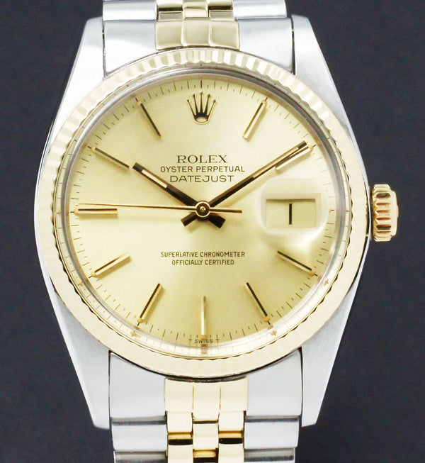 Rolex Datejust 16013 - 1979 - Rolex horloge - Rolex kopen - Rolex heren horloge - Trophies Watches