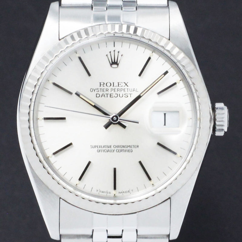 Rolex Datejust 16014 - 1986 - Rolex horloge - Rolex kopen - Rolex heren horloge - Trophies Watches