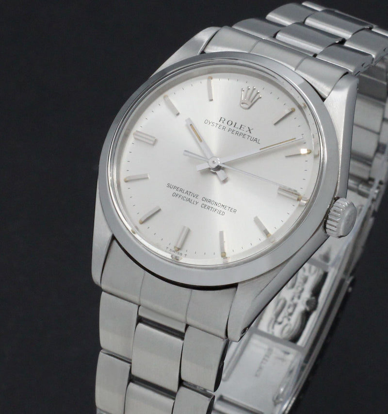 Rolex Oyster Perpetual 34 1002 - 1967 - Rolex horloge - Rolex kopen - Rolex heren horloge - Trophies Watches