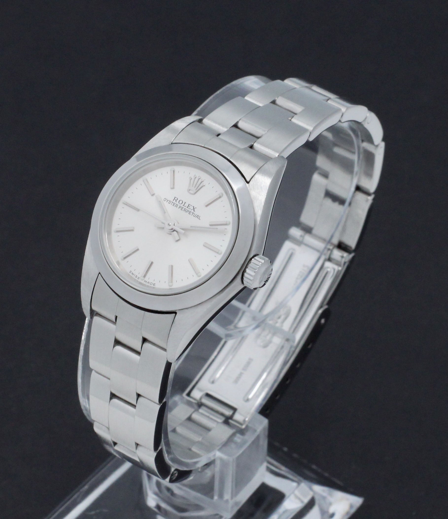 Rolex Oyster Perpetual 76080 - 2004 - Rolex horloge - Rolex kopen - Rolex dames horloge - Trophies Watches