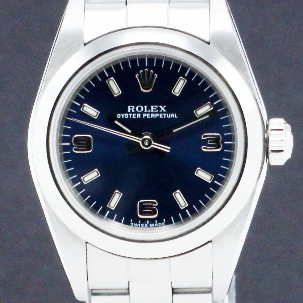 Rolex Oyster Perpetual 76080 - 2000 - Rolex horloge - Rolex kopen - Rolex dames horloge - Trophies Watches