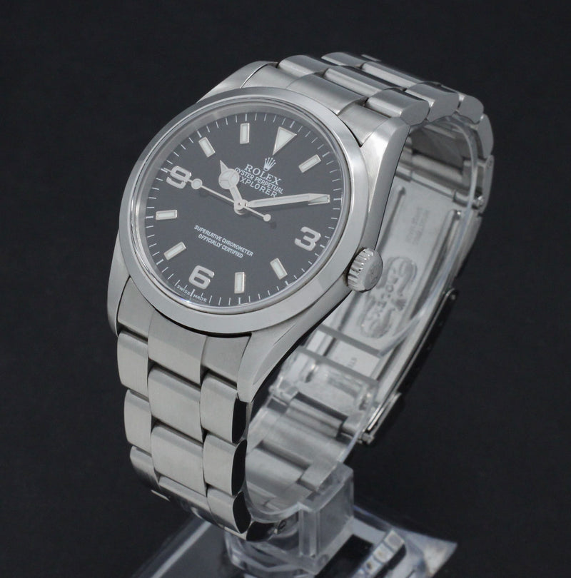 Rolex Explorer 114270 - 2001 - Rolex horloge - Rolex kopen - Rolex heren horloge - Trophies Watches