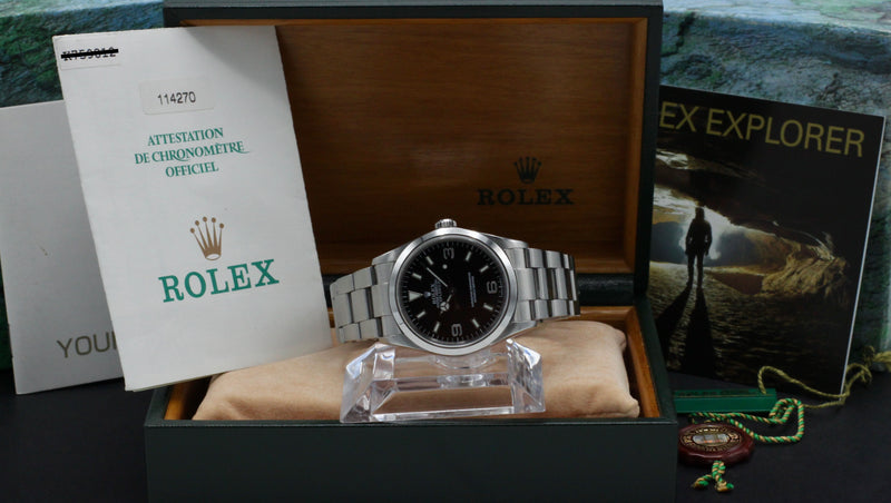 Rolex Explorer 114270 - 2001 - Rolex horloge - Rolex kopen - Rolex heren horloge - Trophies Watches