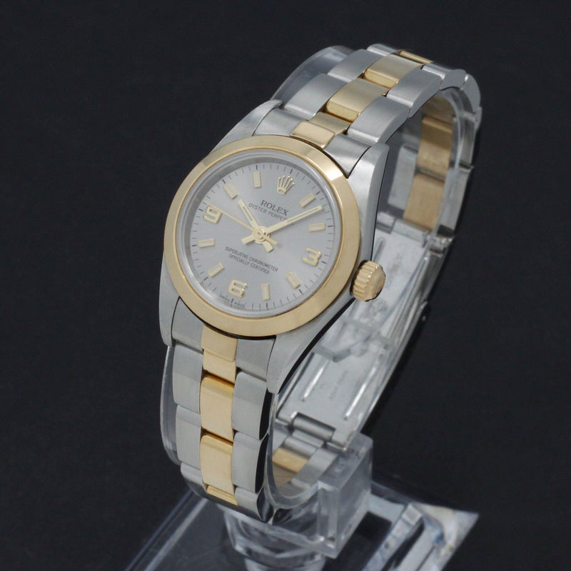 Rolex Oyster Perpetual 76183 - 2001 - Rolex horloge - Rolex kopen - Rolex dames horloge - Trophies Watches