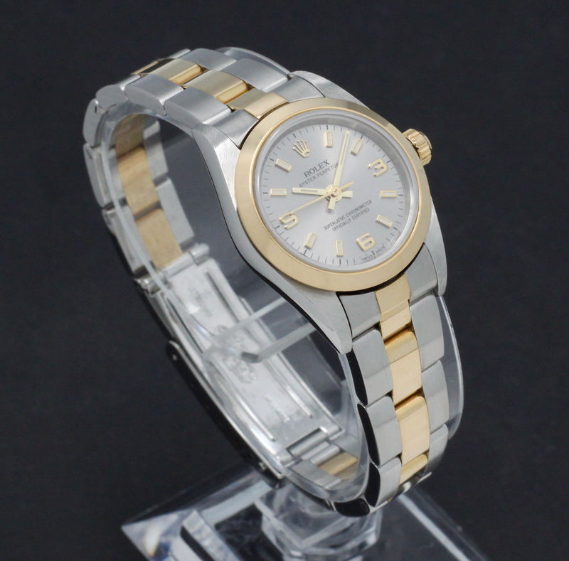 Rolex Oyster Perpetual 76183 - 2001 - Rolex horloge - Rolex kopen - Rolex dames horloge - Trophies Watches