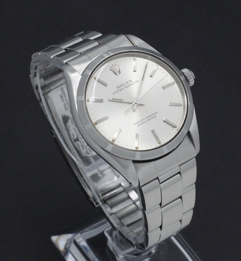 Rolex Oyster Perpetual 34 1003 - 1966 - Rolex horloge - Rolex kopen - Rolex heren horloge - Trophies Watches