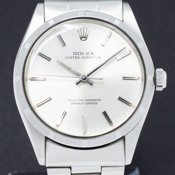 Rolex Oyster Perpetual 34 1003 - 1966 - Rolex horloge - Rolex kopen - Rolex heren horloge - Trophies Watches