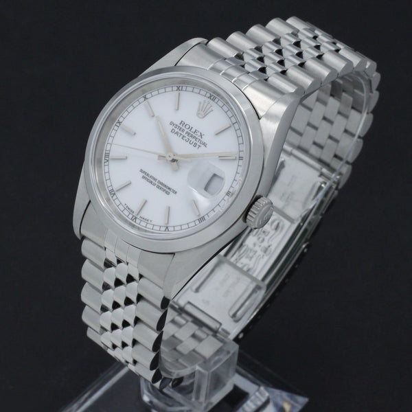 Rolex Datejust 16200 - 1997 - Rolex horloge - Rolex kopen - Rolex heren horloge - Trophies Watches