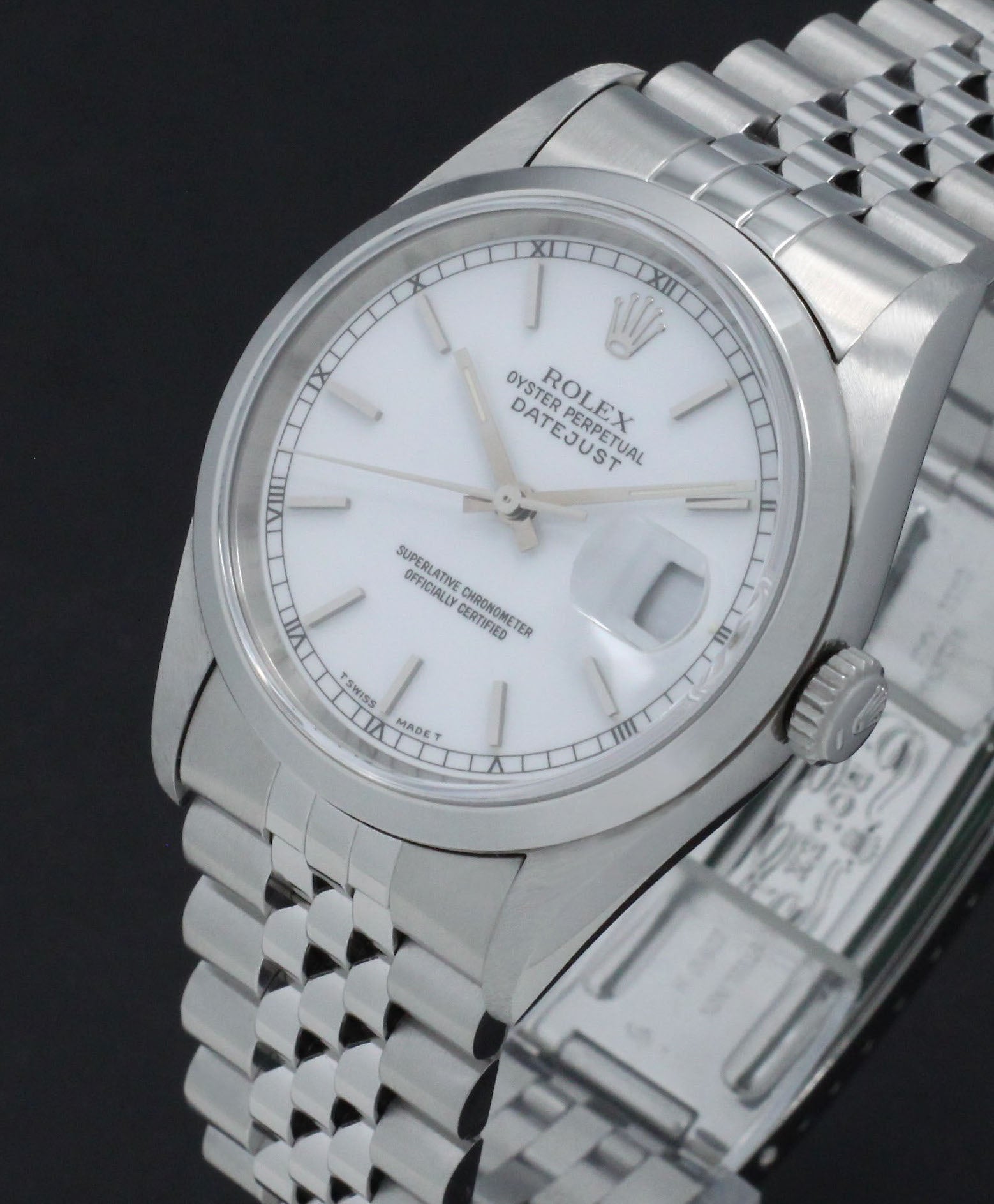 Rolex Datejust 16200 - 1997 - Rolex horloge - Rolex kopen - Rolex heren horloge - Trophies Watches