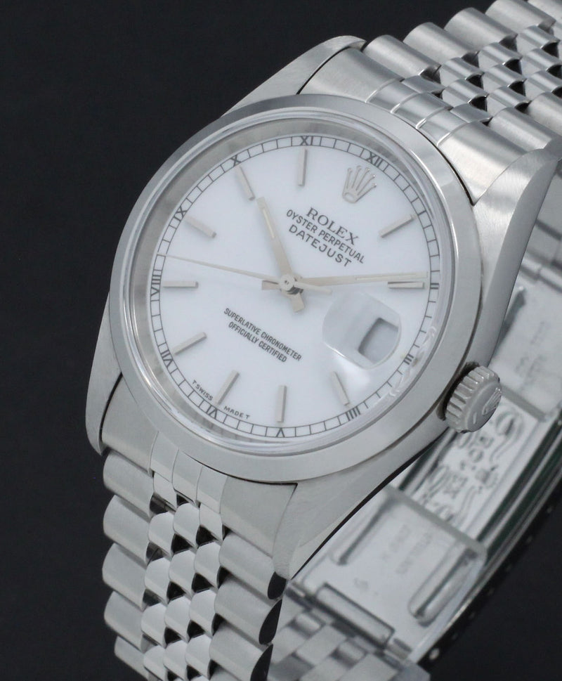 Rolex Datejust 16200 - 1997 - Rolex horloge - Rolex kopen - Rolex heren horloge - Trophies Watches