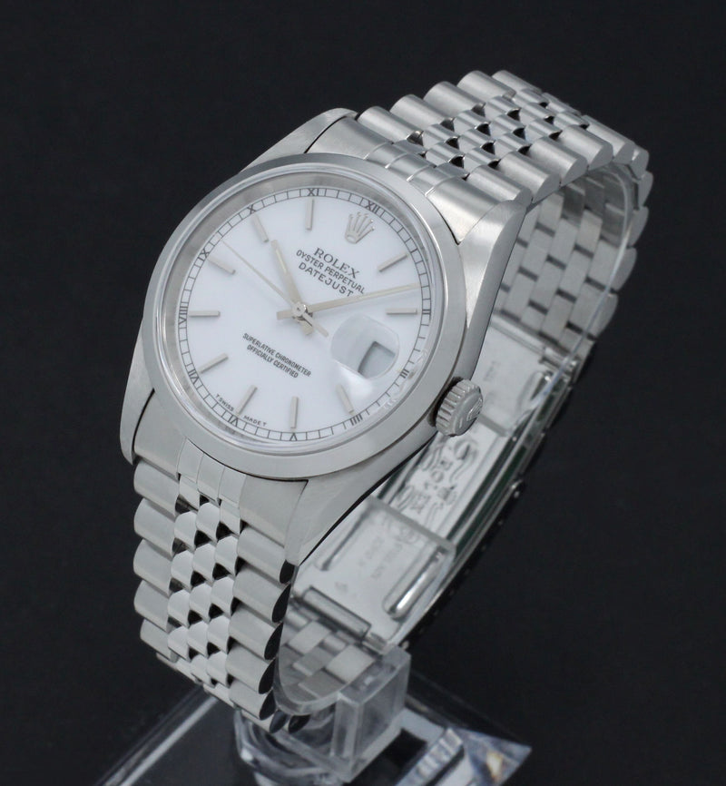 Rolex Datejust 16200 - 1997 - Rolex horloge - Rolex kopen - Rolex heren horloge - Trophies Watches