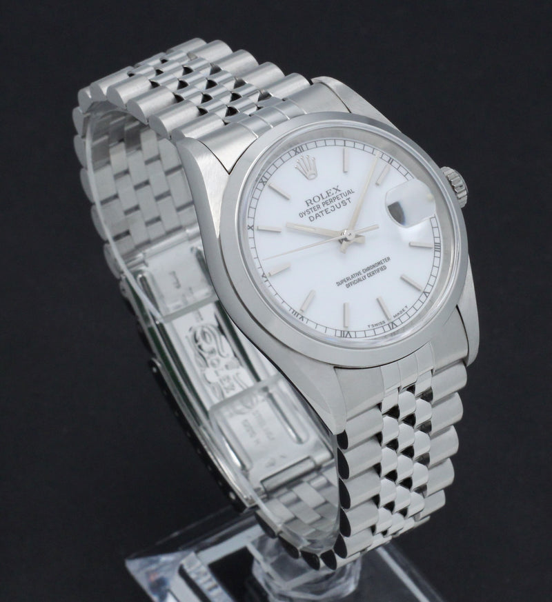 Rolex Datejust 16200 - 1997 - Rolex horloge - Rolex kopen - Rolex heren horloge - Trophies Watches