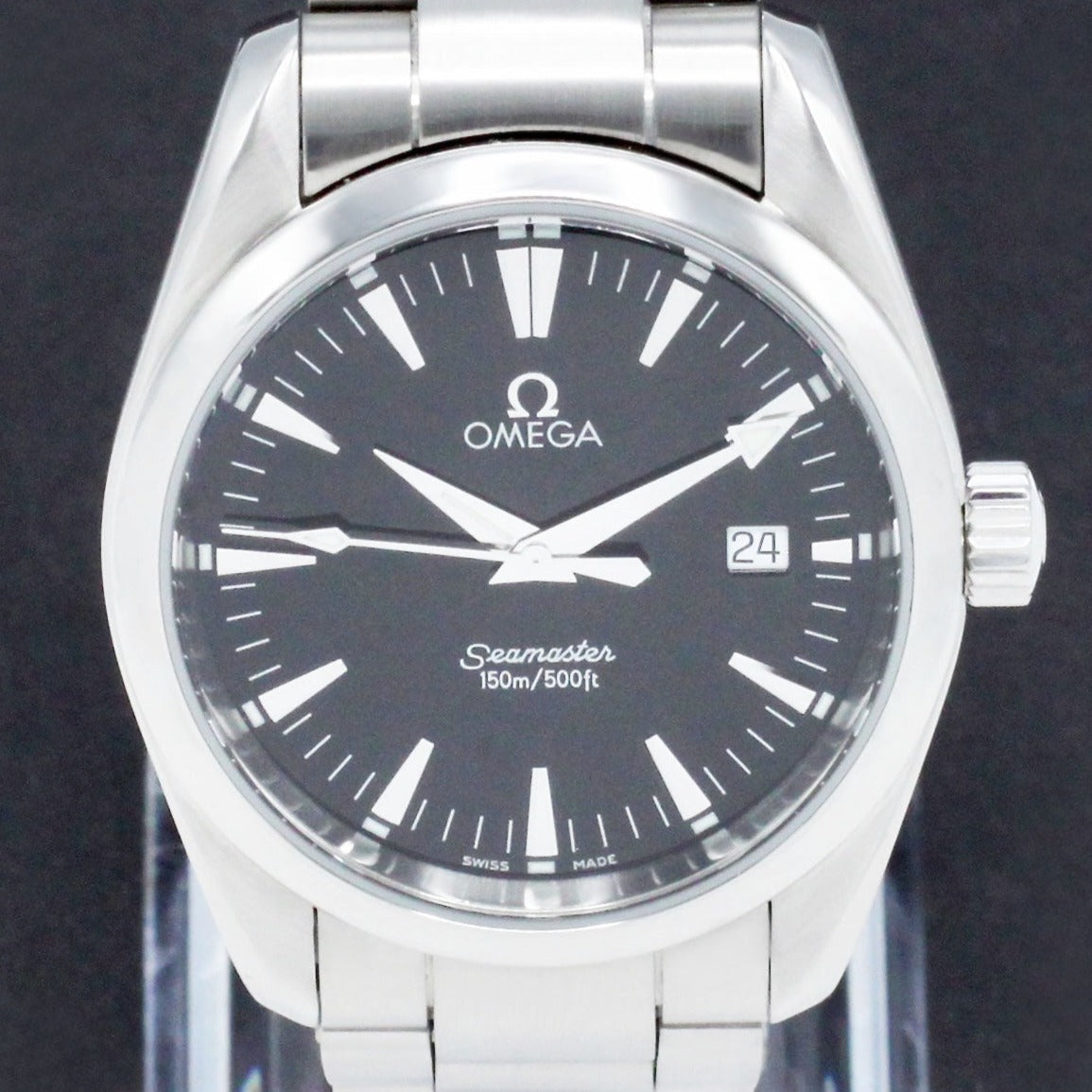 Omega Seamaster Aqua Terra 2518.50.00 - Omega horloge - Omega kopen - Omega heren horloge - Trophies Watches