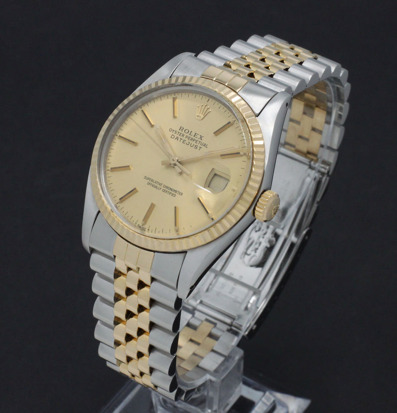 Rolex Datejust 16013 - 1983 - Rolex horloge - Rolex kopen - Rolex heren horloge - Trophies Watches